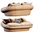Giovannetti TANGERI Modern Sofa 3D model small image 4