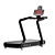 Compact Gym Treadmill ST90 3D model small image 2