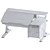 Ergonomic Desk with Drawer Pondi 3D model small image 1