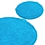 Fabric Kid's Rug: Cozy Playmat 3D model small image 5