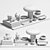 2015 3D Decorative Set Models 3D model small image 3