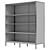 Modern BEKANT Rack Bookcase 3D model small image 5