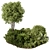 Outdoor Garden Plants Set 501 3D model small image 1