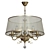 Freya Classic Style Chandelier - FR2405-PL-05C-BZ 3D model small image 1