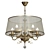 Freya Classic Style Chandelier - FR2405-PL-05C-BZ 3D model small image 2