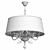 Freya Classic Style Chandelier - FR2405-PL-05C-BZ 3D model small image 3