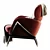 Elysia Lounge Chair | Modern Design 3D model small image 4
