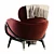 Elysia Lounge Chair | Modern Design 3D model small image 5