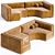 Versatile Modular Virgin Sofa 3D model small image 2