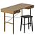 Sleek Hubsch Wooden Desk 3D model small image 3