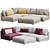 Elegant Katarina Sofa Design cJSON 3D model small image 2