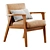 Mayview's Elegant Milton Armchair 3D model small image 5