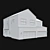 American House Low Poly Model 3D model small image 5