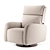 Modern Blanche Corso Armchair 3D model small image 4