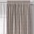 Modern 3D Curtain Model - FBX & OBJ Formats 3D model small image 2