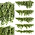 Ivy Fitowall Outdoor Plant Collection 3D model small image 1