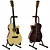 Premium Cort OC8 Acoustic Guitar 3D model small image 1