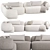 Contemporary 3D Model Mild Sofa 3D model small image 2