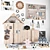 Child's Dream Ikea Furniture Set 3D model small image 2