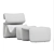 Jan Ekselius Lounge Chair Collection 3D model small image 2