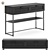 Elegant Raffels Console Table 3D model small image 1