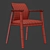 Italian Crafted Designer Armchair 3D model small image 8