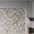 Stone Relief Bed Headboard 3D model small image 3