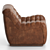 Heirloom Sienna Leather Swivel Chair 3D model small image 3