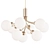 Elegant APIALES 9-Light Chandelier 3D model small image 2