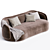 Modern Elegance PIA Sofa 3D model small image 2