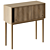 Natural Wood Vray Render Cabinet 3D model small image 2