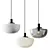 Modern Bank Pendant Lamp MENU 3D model small image 1