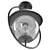 Modern Outdoor Flush Mount Light 3D model small image 5