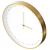 Minimalist Metal Clock Vray Render 3D model small image 2