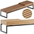 Modern PORTO Bench 401, Vestre 3D model small image 1