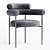 Modern Dining Chair Portia 2014 3D model small image 1