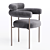 Modern Dining Chair Portia 2014 3D model small image 2