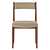 Petrie Upholstered Dining Chair 3D model small image 5