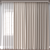 Multi-Format Curtain Model, 33668 Polys 3D model small image 1