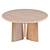 Modern Round Dining Set: Nera Table & Sydney Chair 3D model small image 1