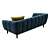 Kaza Bayton Sofa: Modern Comfort 3D model small image 3