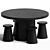 Modern Dining Set by Collinson 3D model small image 1