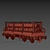 Brick Train Cargo Set - 3D Model 3D model small image 5