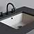 Concrete Double Vanity: West Elm 3D model small image 2