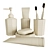 Elegant Bathroom Set RD-124 3D model small image 3