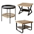 Modern Coffee Table Set by Angstrem 3D model small image 1
