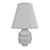 Elegant Dora Maar Table Lamp 3D model small image 2