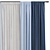 Refined Curtain Design№264 3D model small image 3