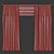 Retopologized Curtain Design 3D model small image 4