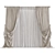 Texture-Mapped Curtain Model 3D model small image 1